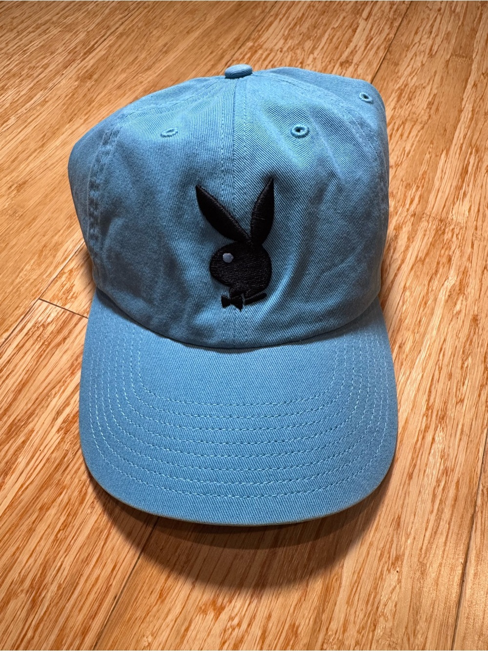 PLAYBOY Light Blue Baseball Cap
